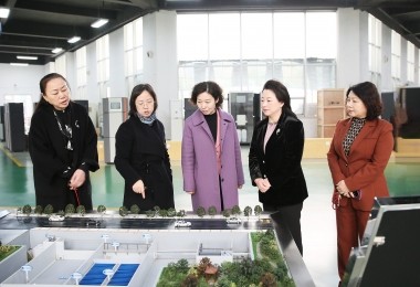 湖南省婦聯(lián)黨組書記、主席楊蘭英一行到華時(shí)捷科技調(diào)研